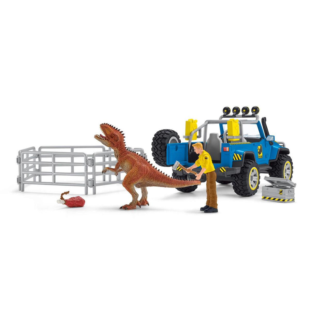 Schleich DINOSAURS Off-road Voertuig met Wachtpost 41464