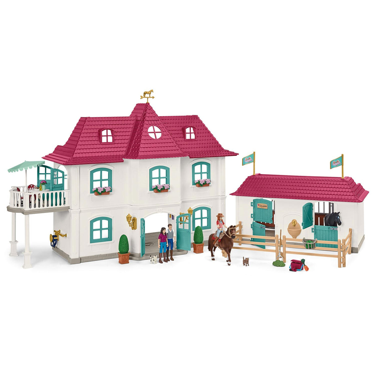 Schleich HORSE CLUB Lakeside Paardenboerderij 42551