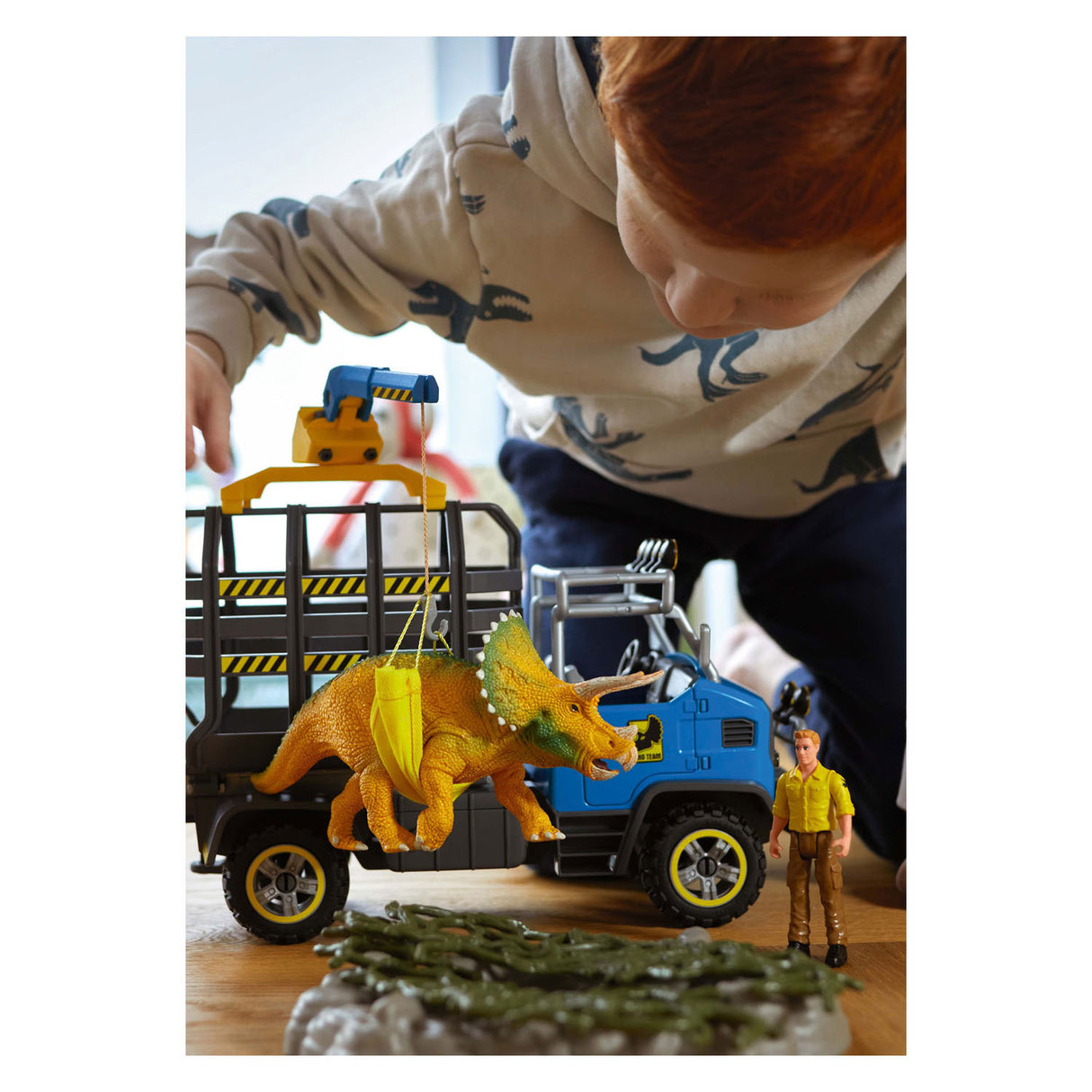Schleich dinosaurs truckmissie 42565