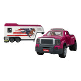Schleich horse club lakeside-truck met aanhangwagen 42705