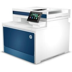 Hp multifunctionele printer 4302fdn laserjet pro kleuren a4 blauw, wit