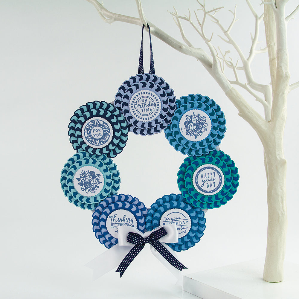 Tonic studios • essentials rosette stamp set everyday