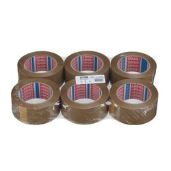 Verpakkingstape tesa bruin pet (polyetheentereftalaat)