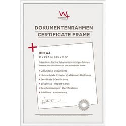 Walther new lifestyle - kunststof lijst - fotoformaat 21x29,7 cm (din a4) - wit