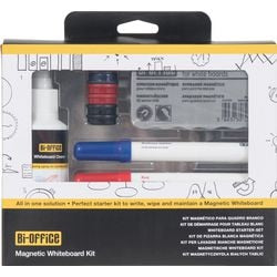 Whiteboard-starterkit bi-office kleurenassortiment