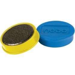 Nobo whiteboard-magneten 1915304 kleurenassortiment magnetisch