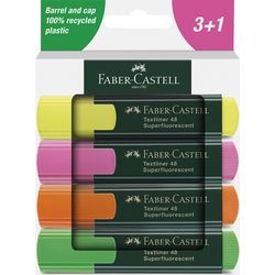 Tekstmarker faber-castell 254844 multikleur 5 mm