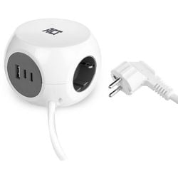 Act stekkerdoos ac2420 wit