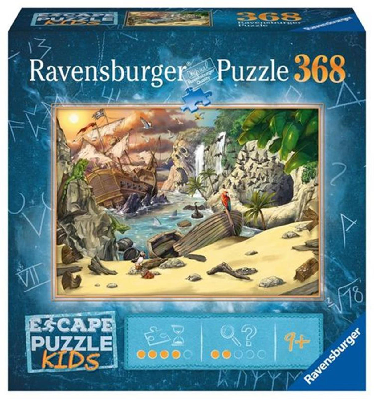 Ravensburger escape puzzle kids pirates - 368 stukjes