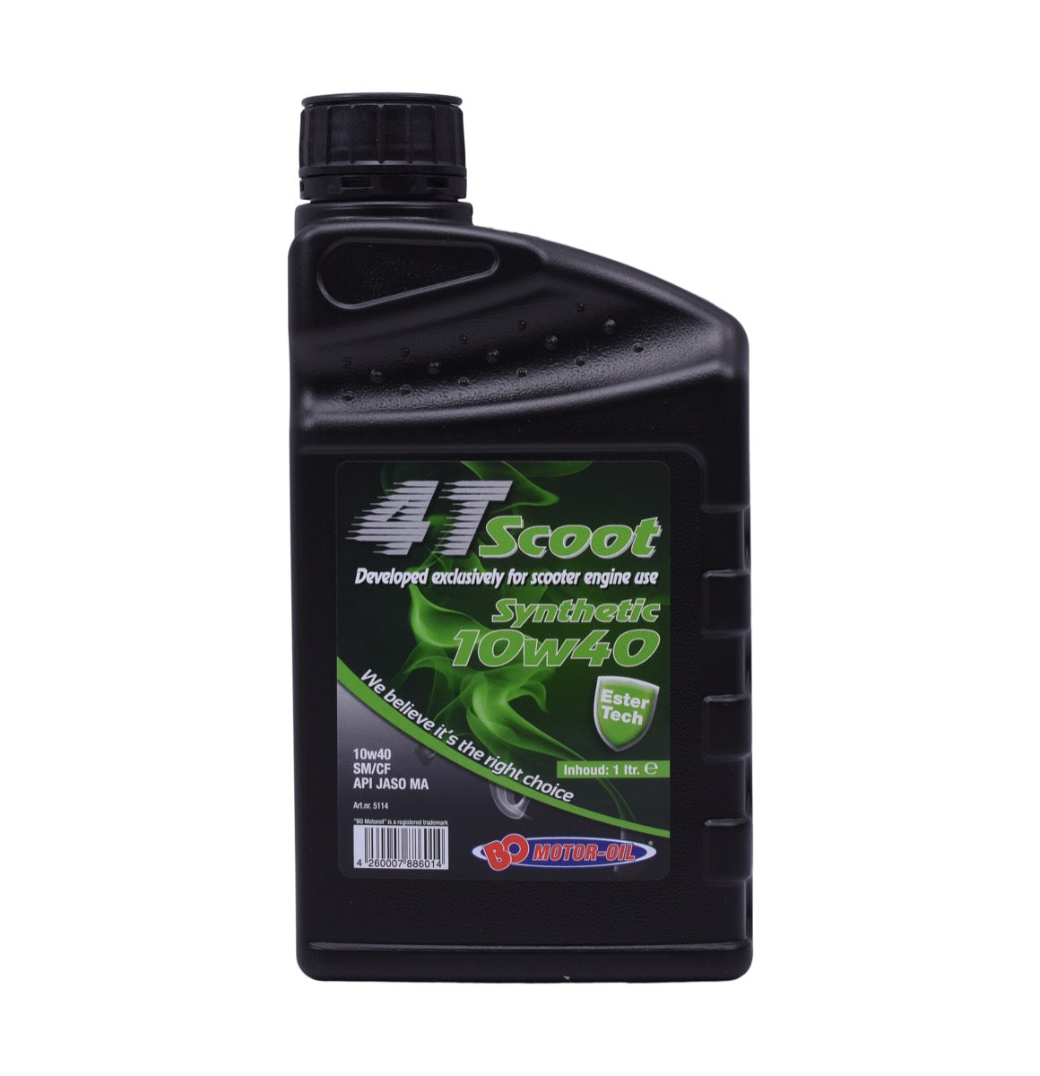 Bo motor oil motorolie bo 4t scooter synth ester 10w-40 (1l)