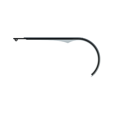 Herrmans kettingscherm slim 48t - zwart transparant