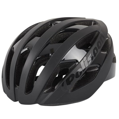 Polisport light pro fietshelm m 52-58cm mat zwart zwart