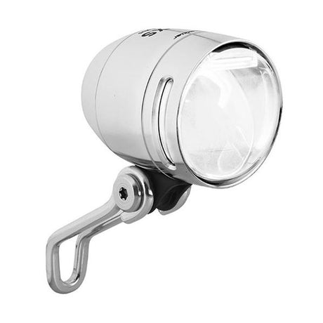 Koplamp Busch und Müller Lumotec IQ-XS T Senso voor naafdynamo - 70 Lux - zilver