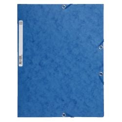 Mappen esselte flappen elastiek a4 240x320mm blauw