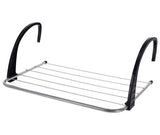 Droogrek metaal 3 meter zilver