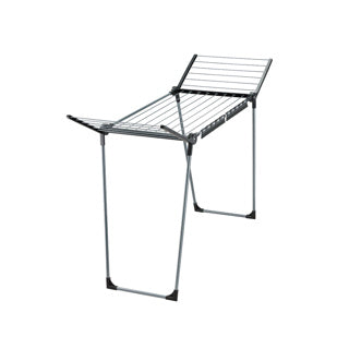 Leifheit droogrek pegasus - 150 solid slim - black - antraciet