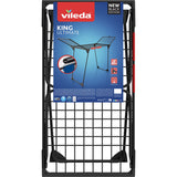 Vileda king ultimate droogrek (black edition) - tafel droogrek - 20 m drooglengte - xxl waslijnen