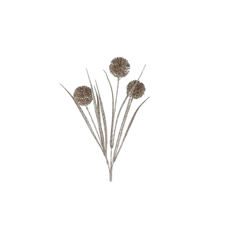 Kunsttak hairball champagne goud 61cm