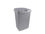 Sunware delta prullenbak 50 liter klepdeksel grijs kunststof 39,7x34,5x56,4cm