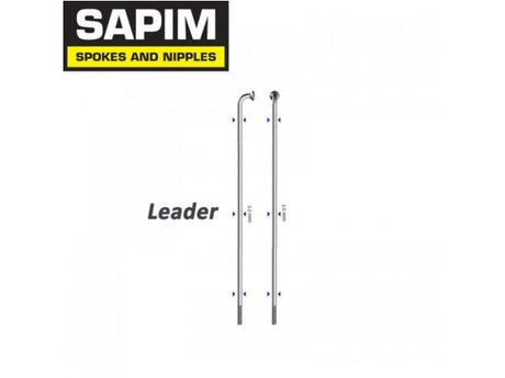 Spaken 292-14 Sapim Leader ø2.00 mm FG 2,3 - RVS (100 stuks)