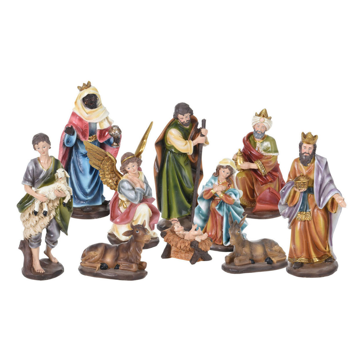 Kerstfiguren, 10dlg.