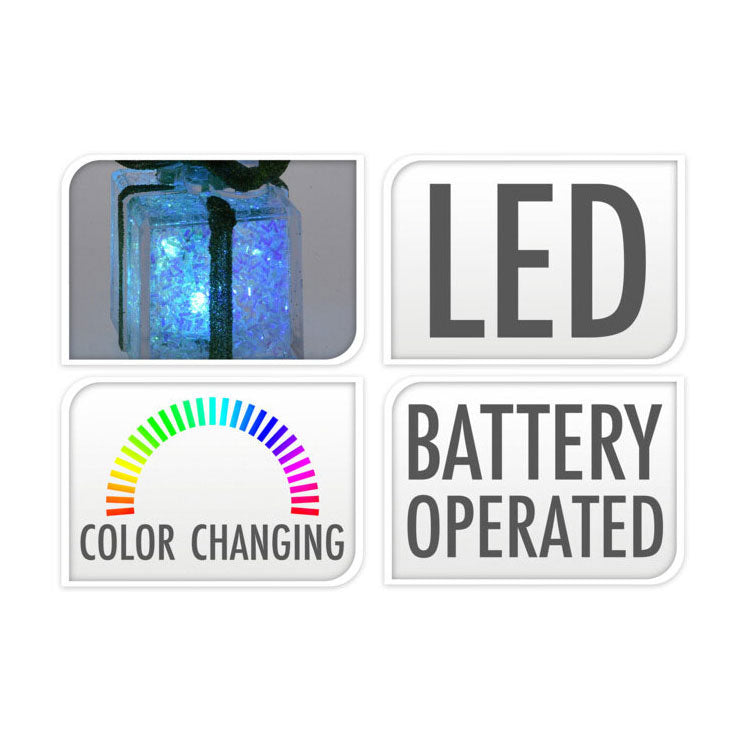 Cadeau met Colour Changing Led Lampje