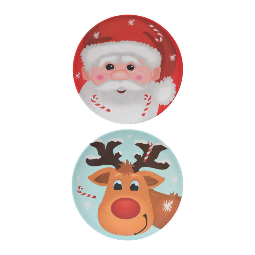 Melamine Kinderbord met Kerstprint