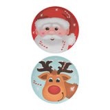 Melamine Kinderbord met Kerstprint