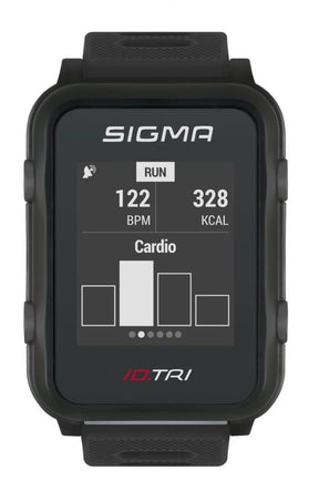 Sporthorloge Sigma iD.TRI Black Set