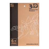 Houten 3d puzzel dinosaurus