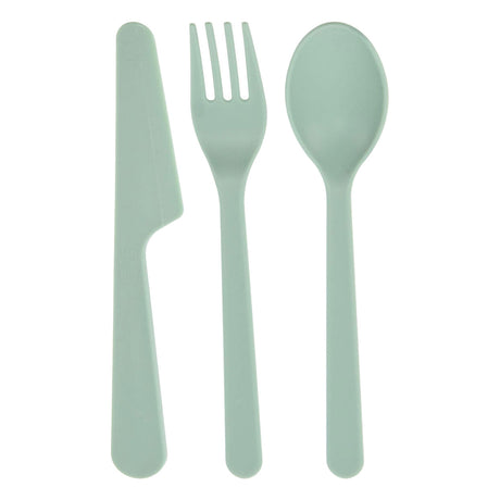 Bestek recycled kunststof set, 3dlg.