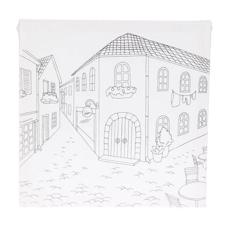 Schilderset met canvas, 12dlg.