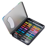 Waterverf set met kwast, 36 kleuren