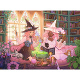 Ravensburger puzzel enchanting library - legpuzzel - 200 stukjes
