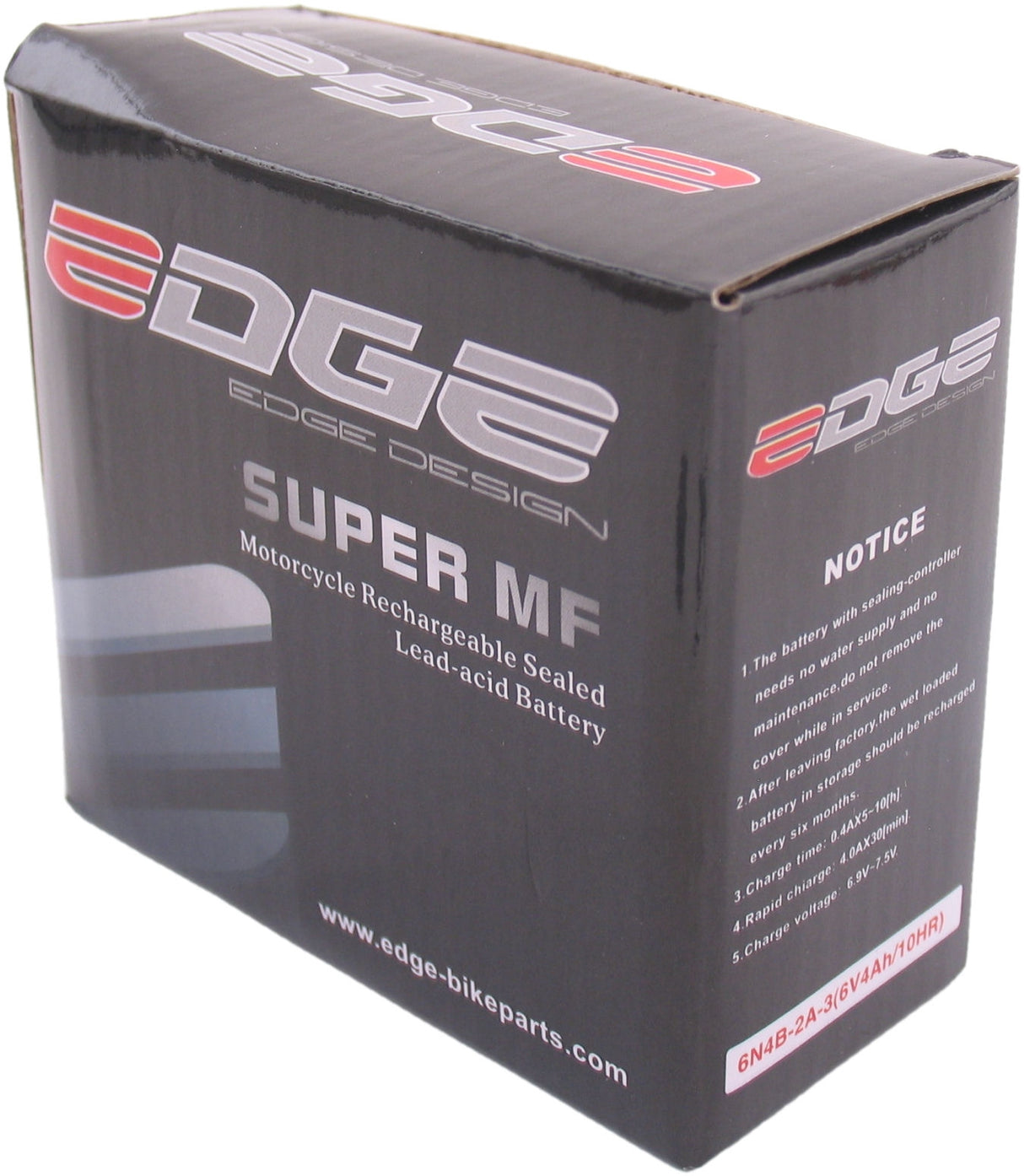 Edge accu 6n4b-2a-3 yamaha dt rd-mx (10 x 10 x 4.5 cm)