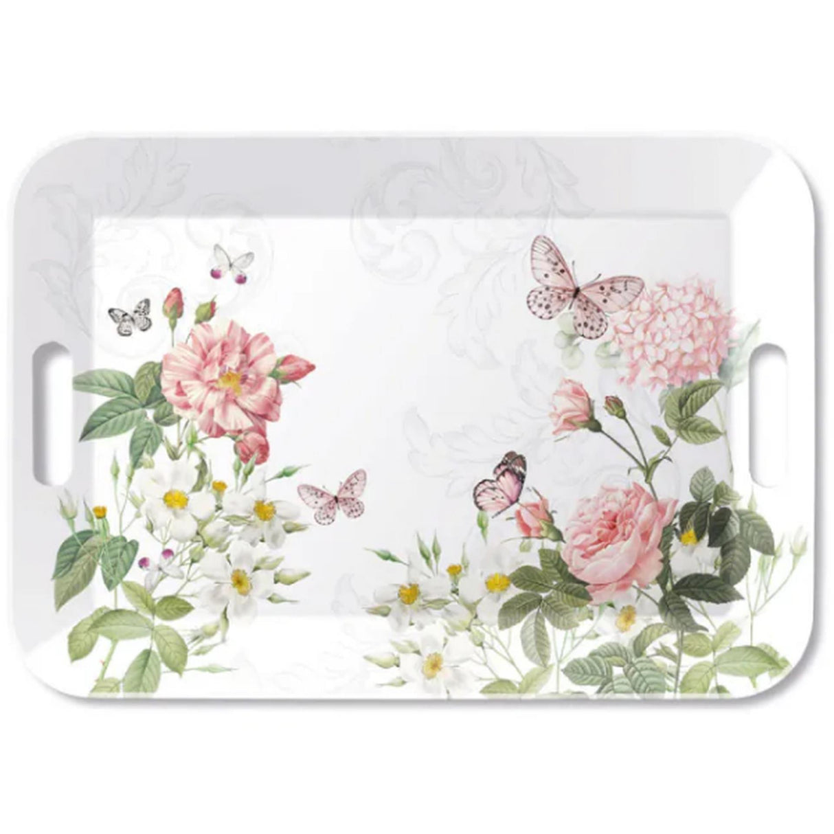 Ambiente tray melamine 33x47cm amelia white