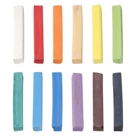 Set pastelkrijt 6,5cm - 12st.