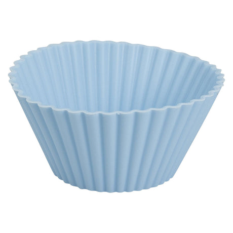 Set siliconen cupcakevormen 7x3,5cm - 12st.