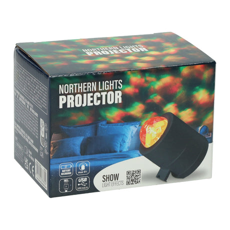 Noorderlicht projector met wolk- en maaneffect