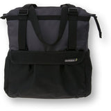 Basil Shopper XL - sportieve en trendy fietstas voor boodschappen en strand, zwart antraciet, 20L