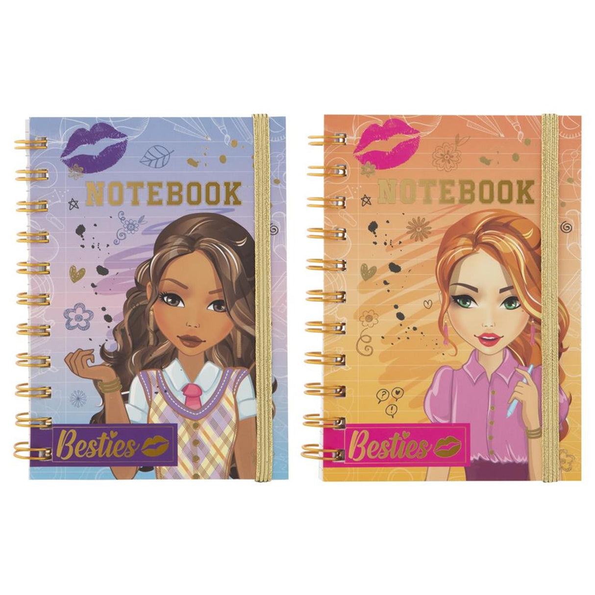 Grafix besties notitieboekje a6 60 pagina's