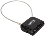 Bobike Mini Combinatieslot - zwart, 20cm