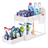 Nexxt multifunctioneel opbergrek wit | 2 stuks