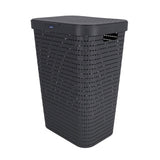 Rotho country wasmand 55l antraciet
