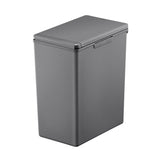 Eko - morandi touch 20 liter - plastic - grijs - prullenbak