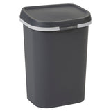 Curver mistral afvalbak flat 25l antraciet