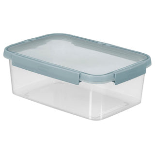 Curver smart fresh eco vershouddoos rechthoekig - 3,5l - blauw transparant