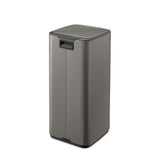 Brabantia bo pedaalemmer - 30 liter - platinum