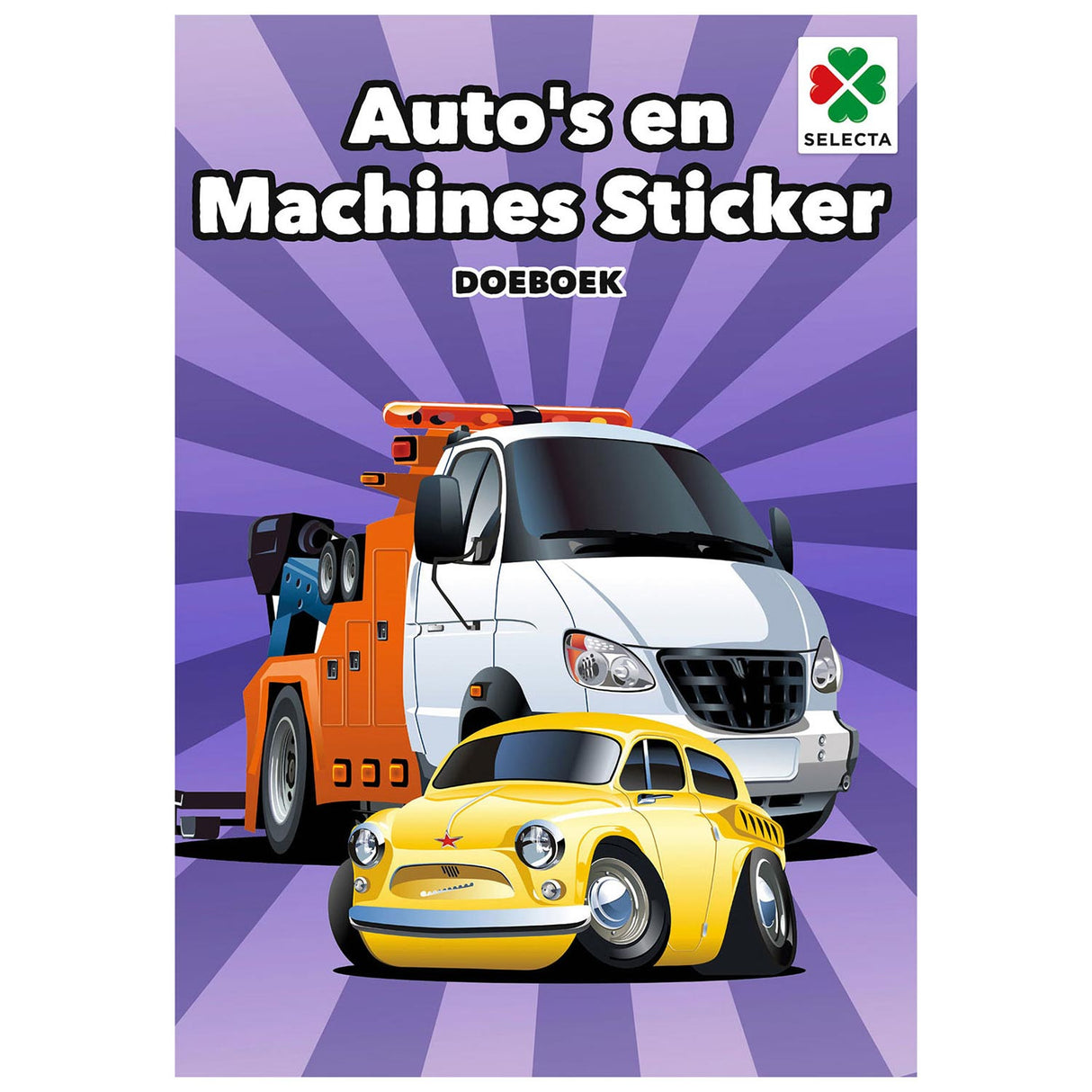 Selecta Auto’s en Machines Sticker Doeboek