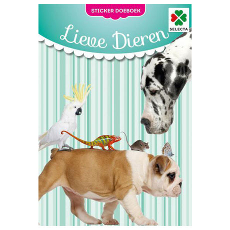 Selecta lieve dieren sticker doeboek